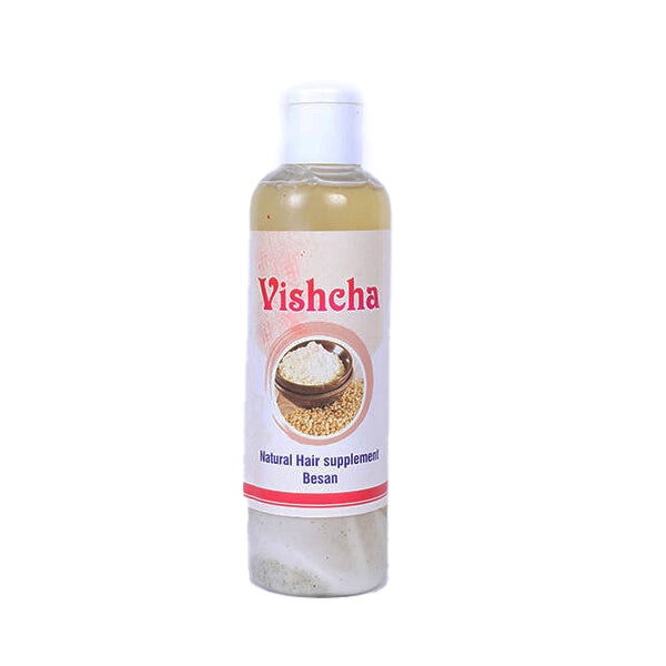 Vishcha Natural Hair supplement Besan shampoo